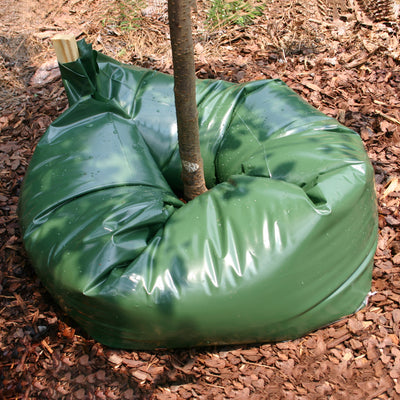BlueStone Garden - Ooze Tube Drip Irrigation Tree Watering Bags - 35 Gallon